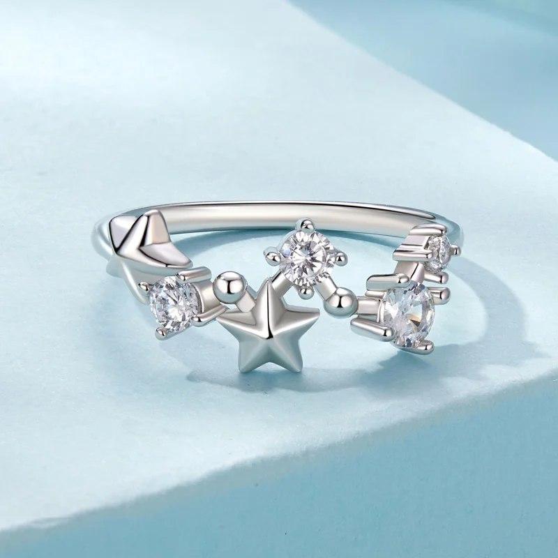 (Bild für) PANDORA Style Großer Wagen Ring - SCR1005 - Ansicht 3