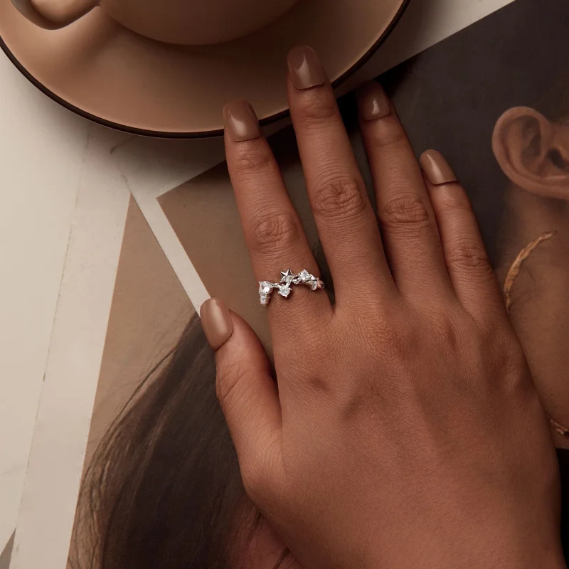(Bild für) PANDORA Style Großer Wagen Ring - SCR1005 - Ansicht 6