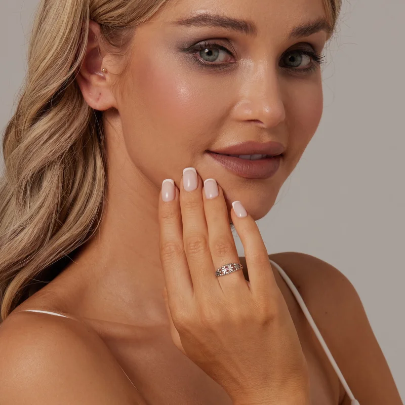 (Bild für) PANDORA Style Iris Vintage Ring - SCR998 - Ansicht 4