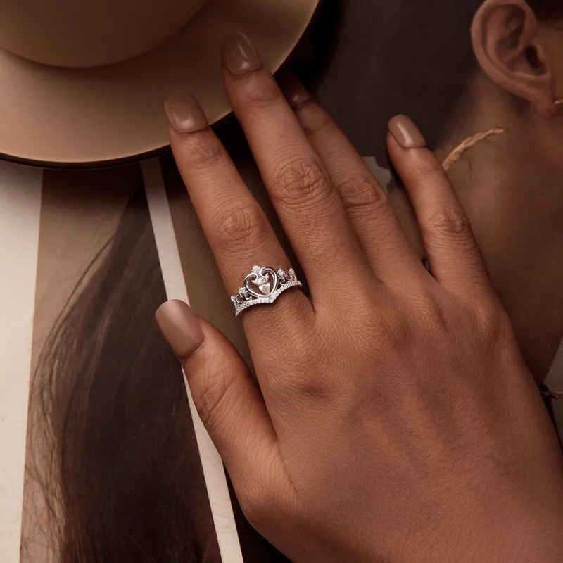 (Bild für) PANDORA Style Kronenring - BSR511 - Ansicht 7