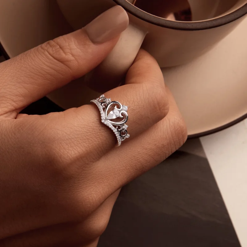 (Bild für) PANDORA Style Kronenring - BSR511 - Ansicht 8