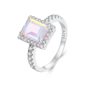 (Bild für) PANDORA Style Mädchen Großer Mittelstein Ring - SCR999