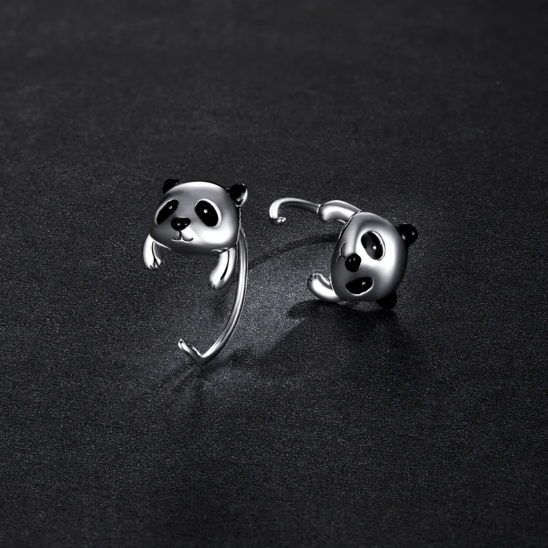 (Bild für) PANDORA Style Mini Panda Ohrringe - BSE568 - Ansicht 5