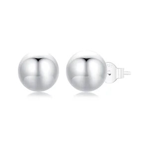 (Bild für) PANDORA Style Mittelgroße Kugel-Stecker Ohrringe - SCE1725-M