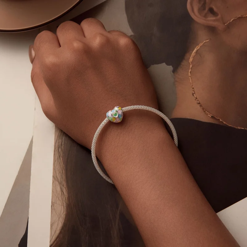 (Bild für) PANDORA Style Neon Hearts Charm - SCC2708 - Ansicht 6