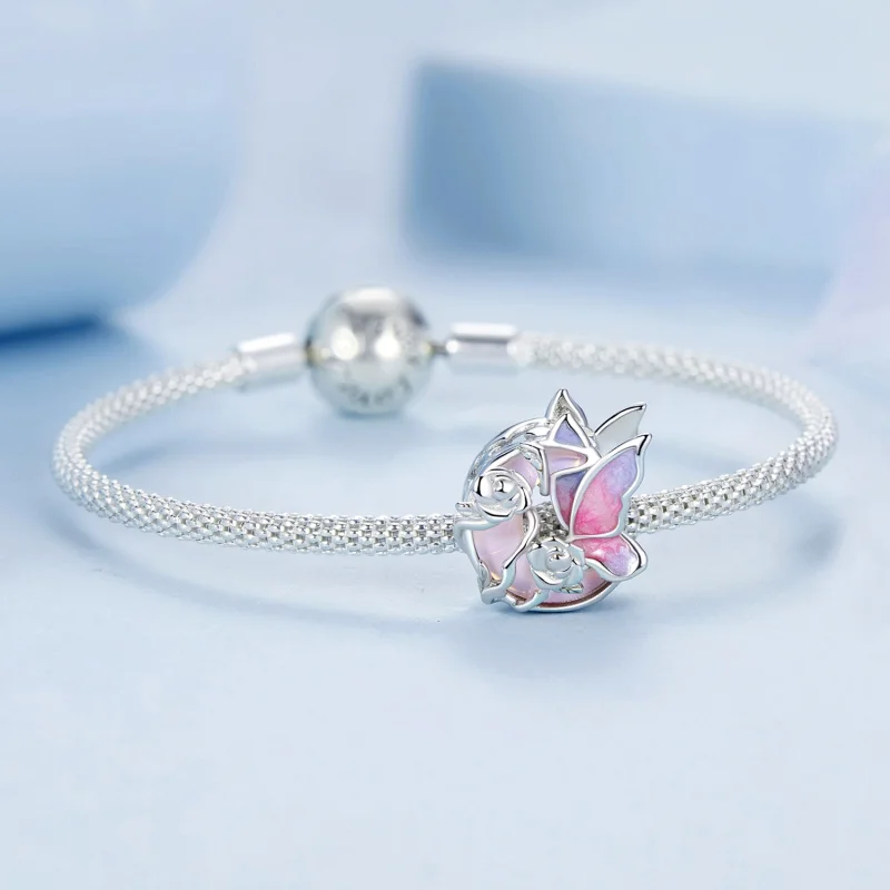 (Bild für) PANDORA Style Neon Moonlight Butterfly Charm - BSC968 - Ansicht 5