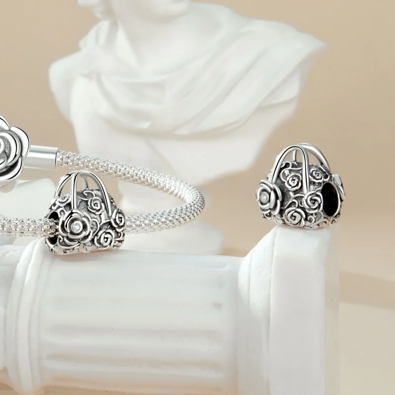 (Bild für) PANDORA Style Rose Sachet Charm - SCC2703 - Ansicht 4