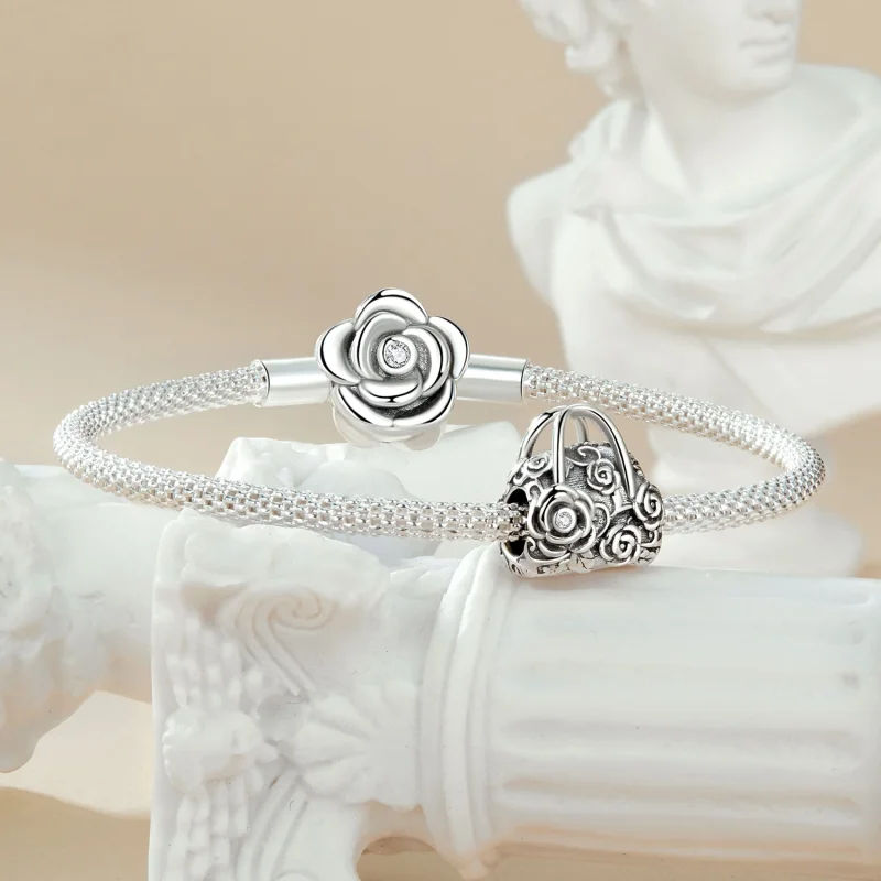 (Bild für) PANDORA Style Rose Sachet Charm - SCC2703 - Ansicht 5