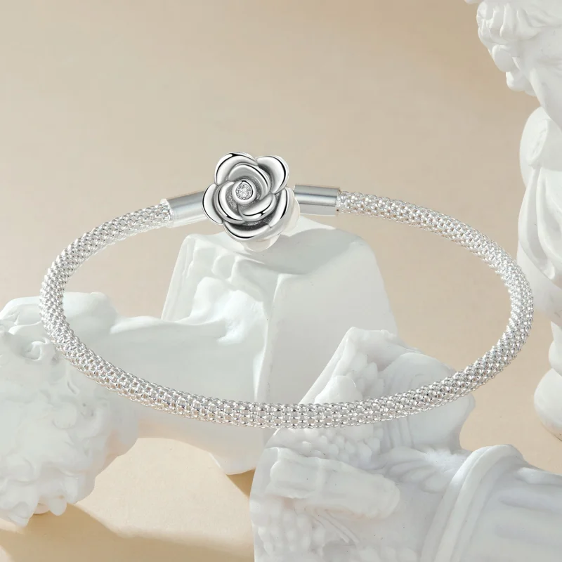 (Bild für) PANDORA Style Rosenbasis Armreif - SCB266 - Ansicht 3