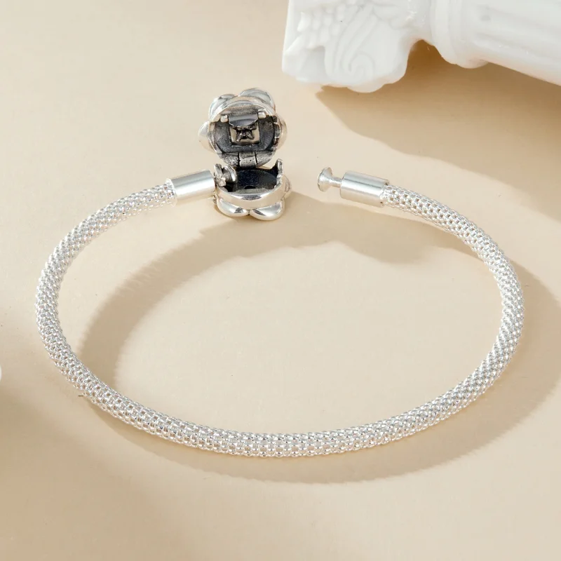 (Bild für) PANDORA Style Rosenbasis Armreif - SCB266 - Ansicht 4