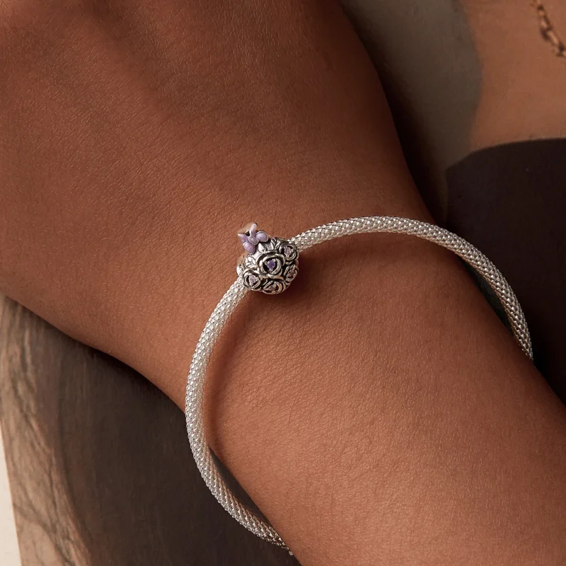 (Bild für) PANDORA Style Rosenstrauß-Anhänger - SCC2704 - Ansicht 7