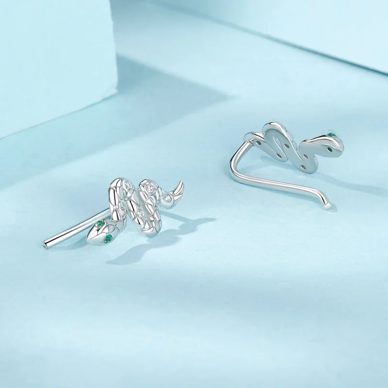 (Bild für) PANDORA Style Schlangen-Ohrstecker - SCE1700 - Ansicht 4