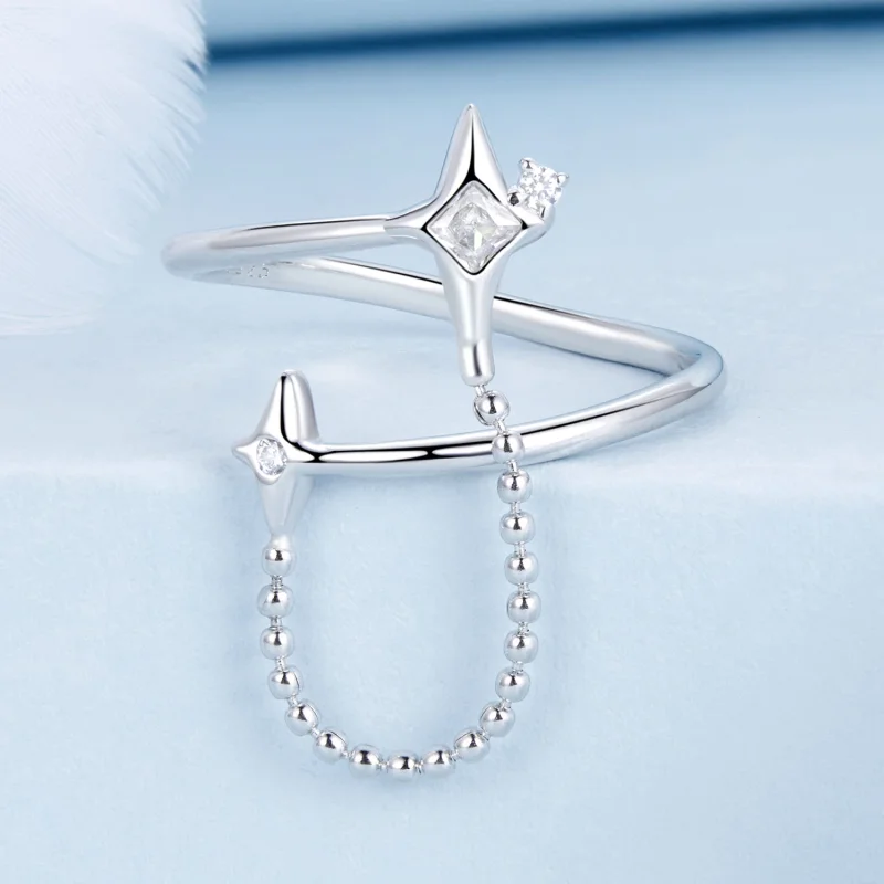 (Bild für) PANDORA Style Starlight Open Ring - BSR519-E - Ansicht 3