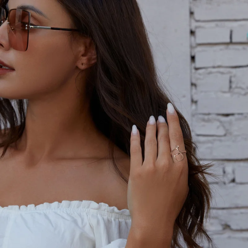 (Bild für) PANDORA Style Starlight Open Ring - BSR519-E - Ansicht 7