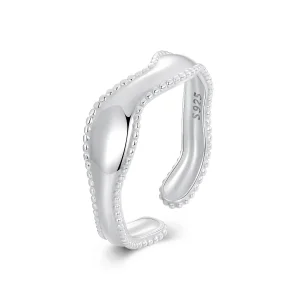 (Bild für) PANDORA Style Welle Offener Ring - SCR1002-E