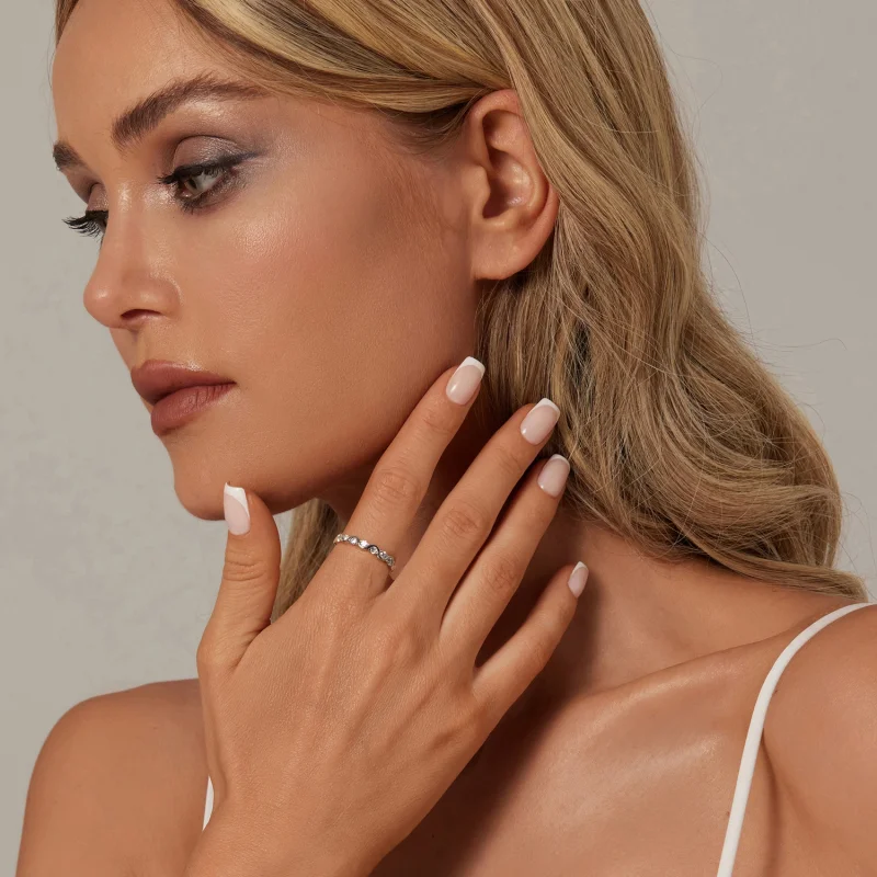 (Bild für) PANDORA Style Wellenring - BSR515 - Ansicht 4
