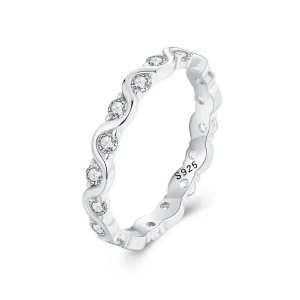 (Bild für) PANDORA Style Wellenring - BSR515