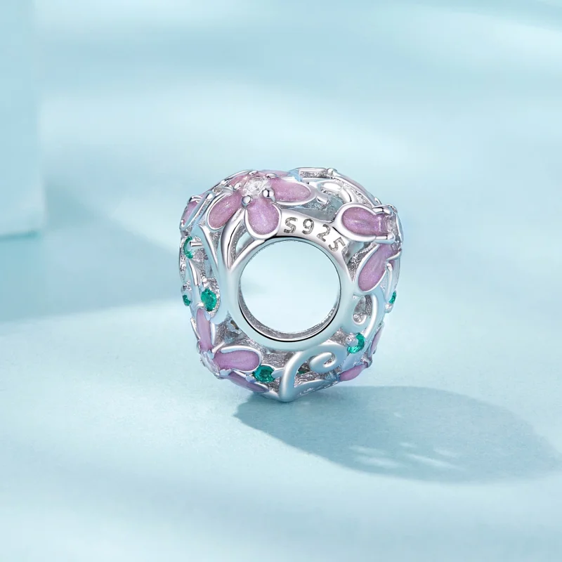 (Bild für) PANDORA-Stil Blumenranken-Perlen - SCC2739 - Ansicht 3