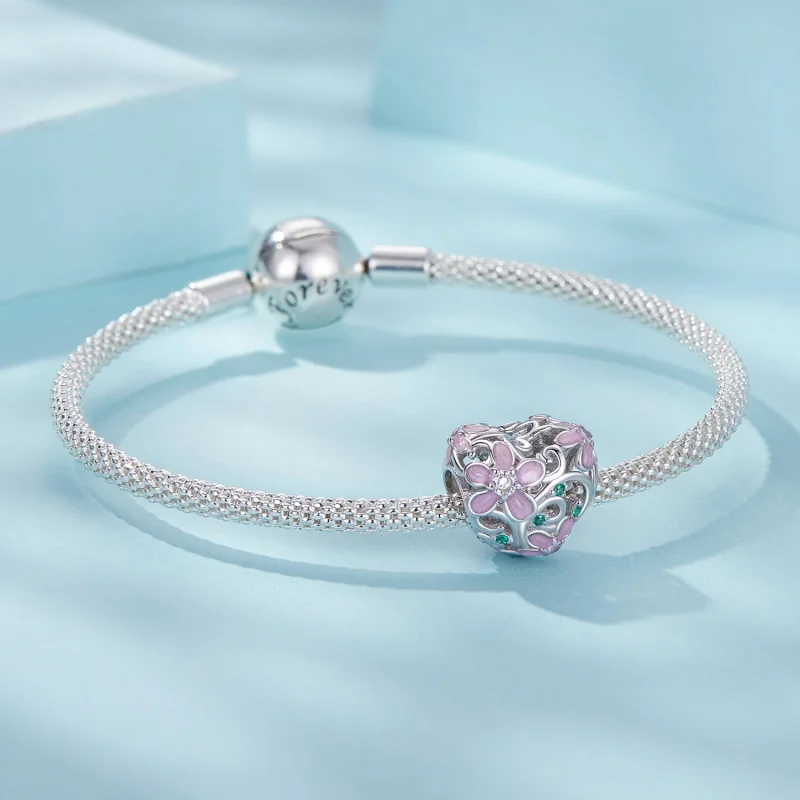 (Bild für) PANDORA-Stil Blumenranken-Perlen - SCC2739 - Ansicht 5