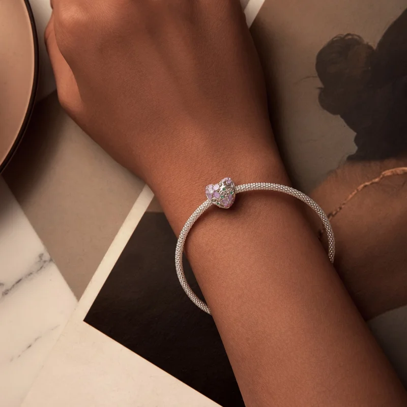 (Bild für) PANDORA-Stil Blumenranken-Perlen - SCC2739 - Ansicht 6
