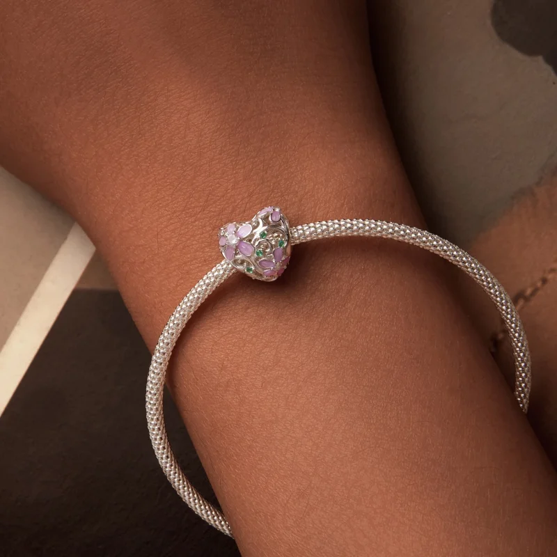 (Bild für) PANDORA-Stil Blumenranken-Perlen - SCC2739 - Ansicht 7