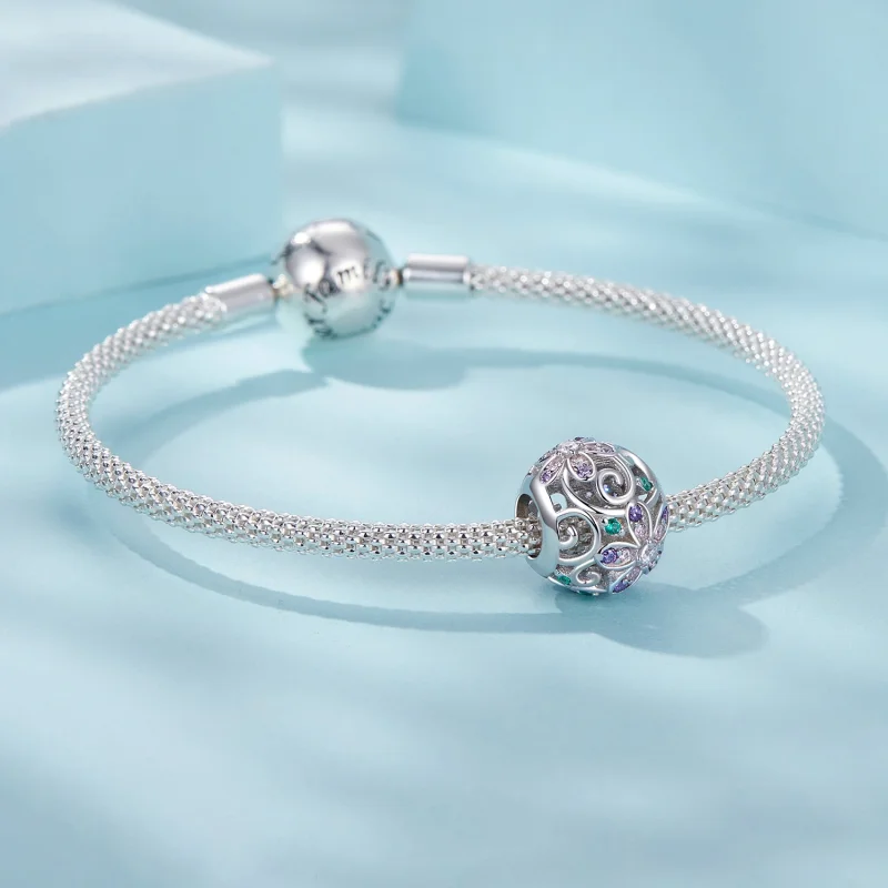 (Bild für) PANDORA-Stil Blumenranken-Perlen - SCC2741 - Ansicht 5