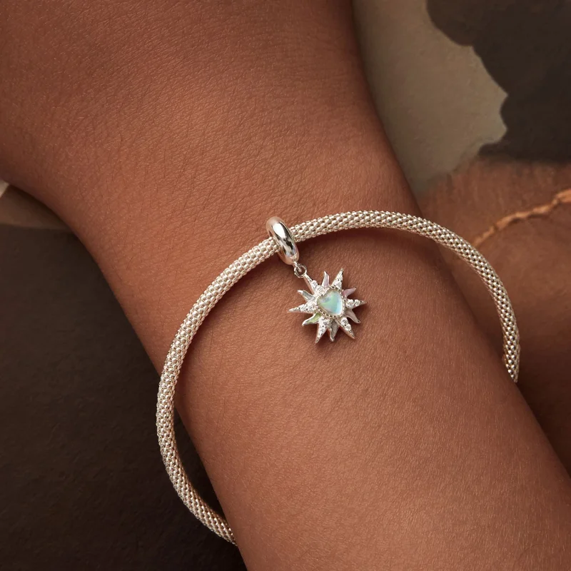 (Bild für) PANDORA-Stil Bunter Sonnenschein Anhänger - BSC976 - Ansicht 7