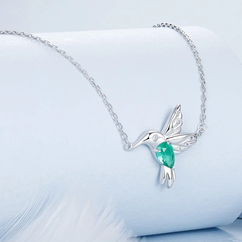 (Bild für) PANDORA-Stil Kolibri-Halskette - BSN378 - Ansicht 2