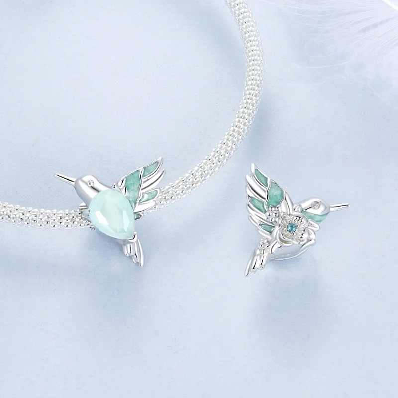 (Bild für) PANDORA-Stil Kolibri-Perlen - BSC981 - Ansicht 4
