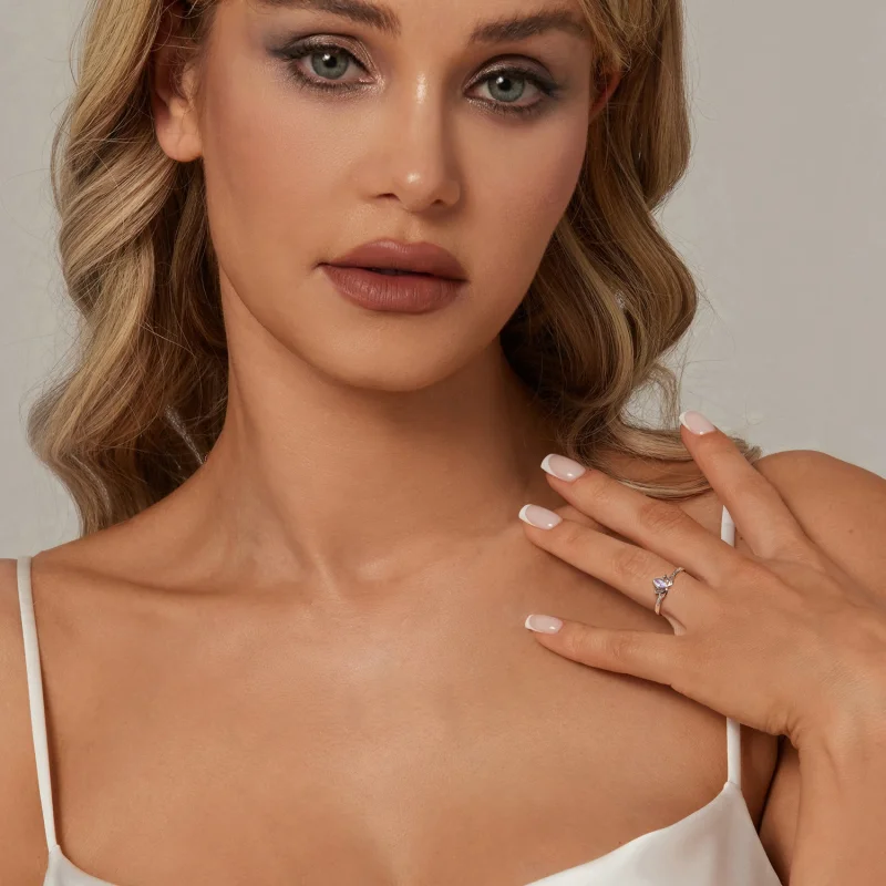 (Bild für) PANDORA Stil Lotus Open Ring - SCR1020-E - Ansicht 7