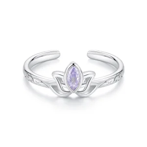 (Bild für) PANDORA Stil Lotus Open Ring - SCR1020-E
