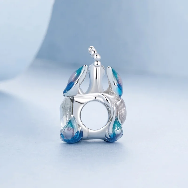 (Bild für) PANDORA-Stil Pfauenperlen - BSC979 - Ansicht 3