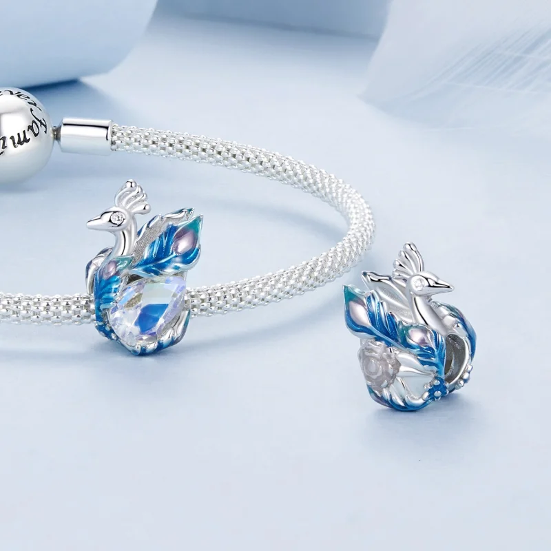 (Bild für) PANDORA-Stil Pfauenperlen - BSC979 - Ansicht 4