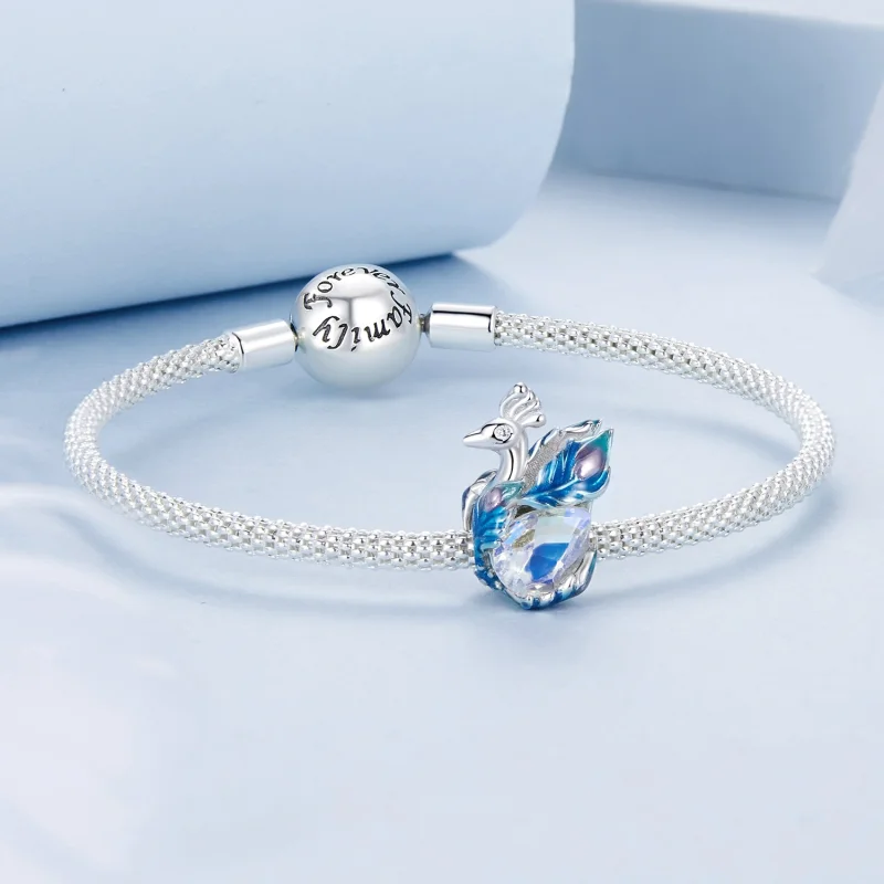 (Bild für) PANDORA-Stil Pfauenperlen - BSC979 - Ansicht 5
