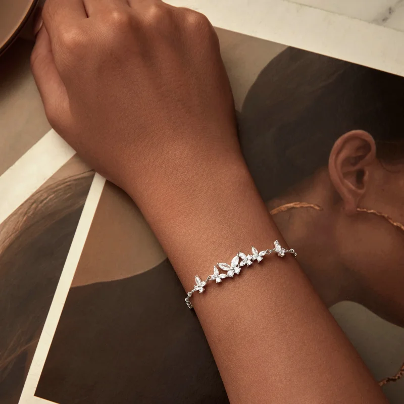 (Bild für) PANDORA Style Butterfly Flying Armband - BSB162 - Ansicht 4