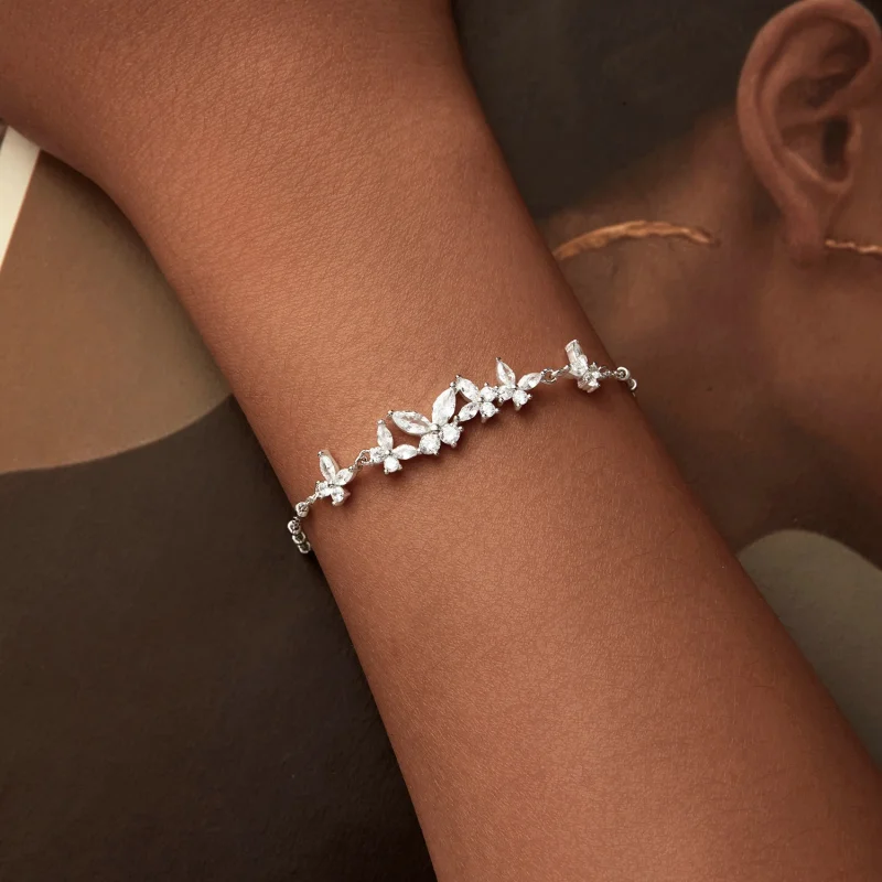 (Bild für) PANDORA Style Butterfly Flying Armband - BSB162 - Ansicht 5