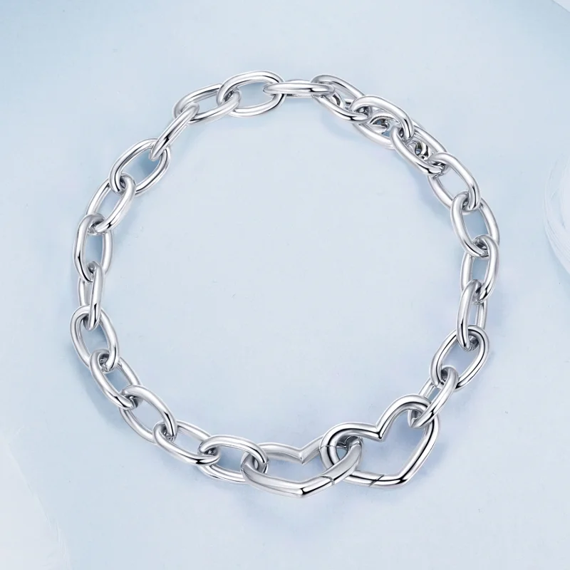 (Bild für) PANDORA Style Doppelherz-Armband - BSB172 - Ansicht 3