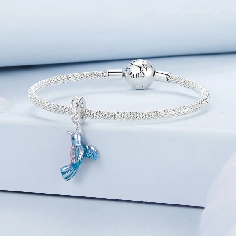 (Bild für) PANDORA Style Eisvogel-Anhänger - BSC1004 - Ansicht 3
