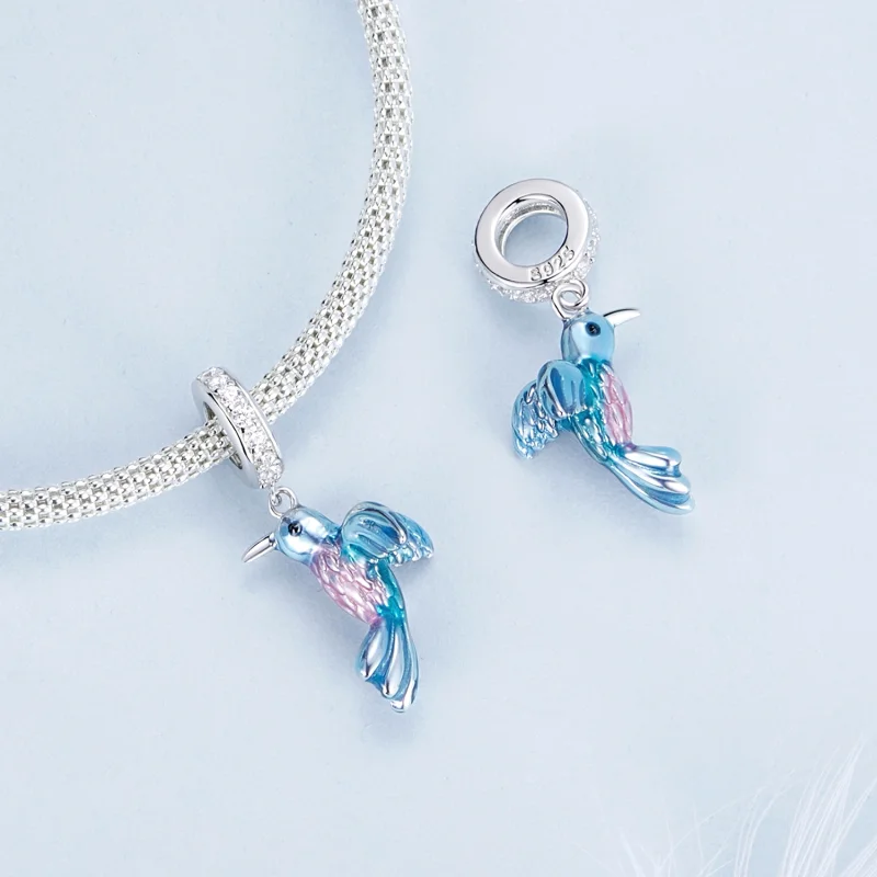 (Bild für) PANDORA Style Eisvogel-Anhänger - BSC1004 - Ansicht 4