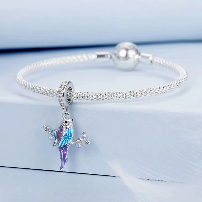 (Bild für) PANDORA Style Eisvogel-Anhänger - BSC985 - Ansicht 3