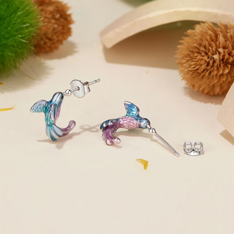 (Bild für) PANDORA Style Eisvogel Ohrringe - BSE997 - Ansicht 4