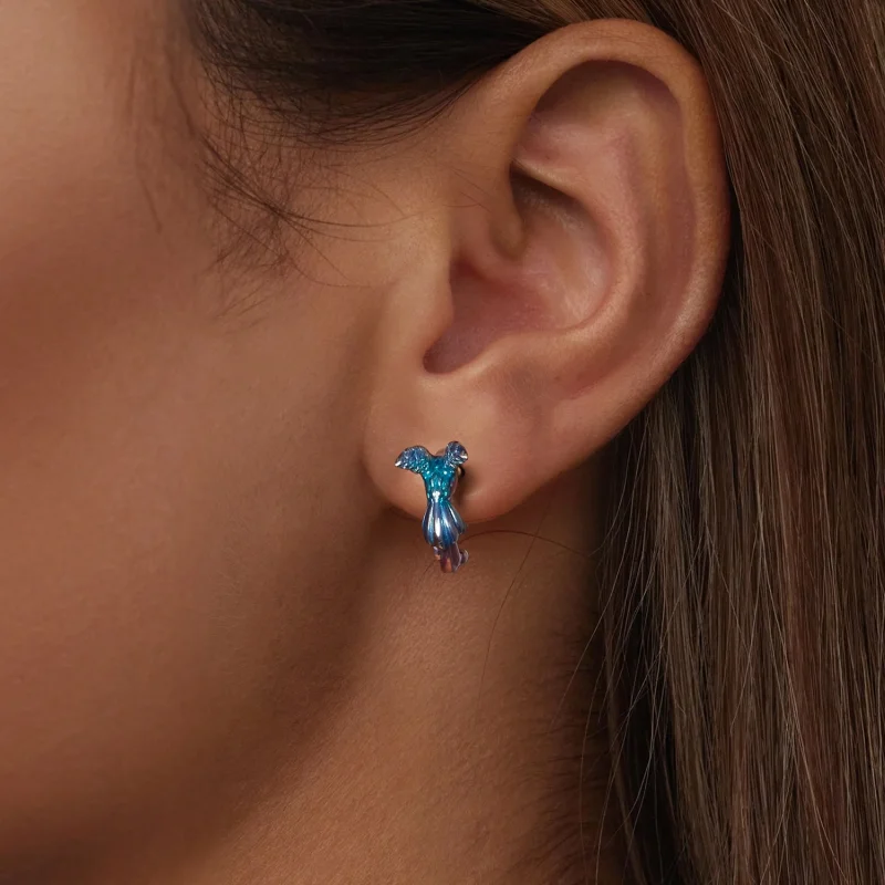 (Bild für) PANDORA Style Eisvogel Ohrringe - BSE997 - Ansicht 6