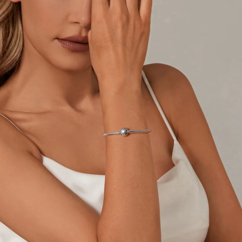 (Bild für) PANDORA Style Forever Love Snake Bone Basic Armband - SCB272 - Ansicht 8