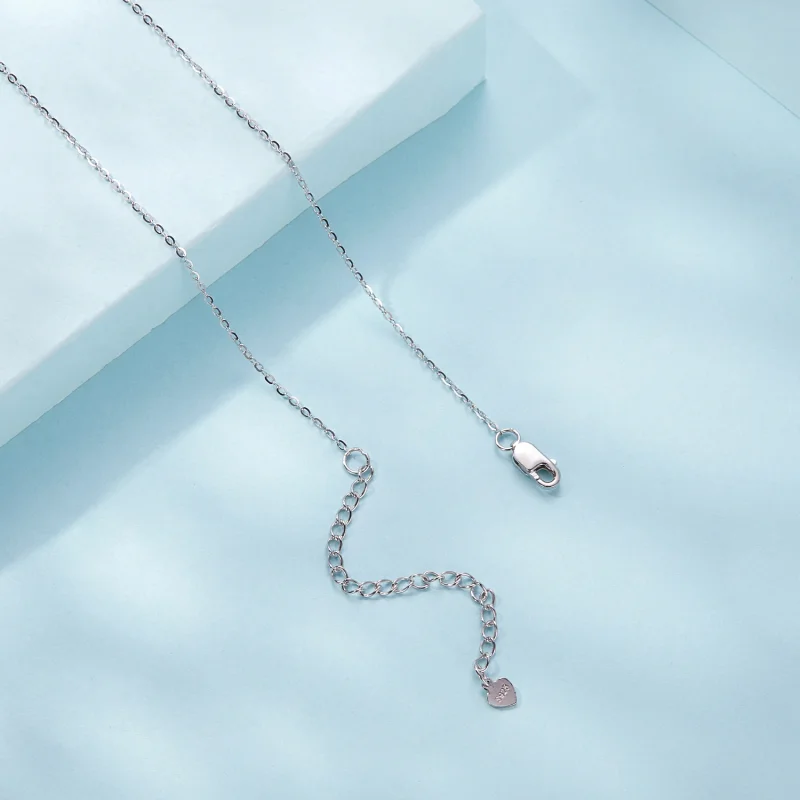 (Bild für) PANDORA Style Geometrischer Funkelnder Halskette - SCN517 - Ansicht 4