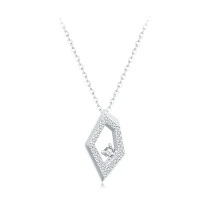 (Bild für) PANDORA Style Geometrischer Funkelnder Halskette - SCN517