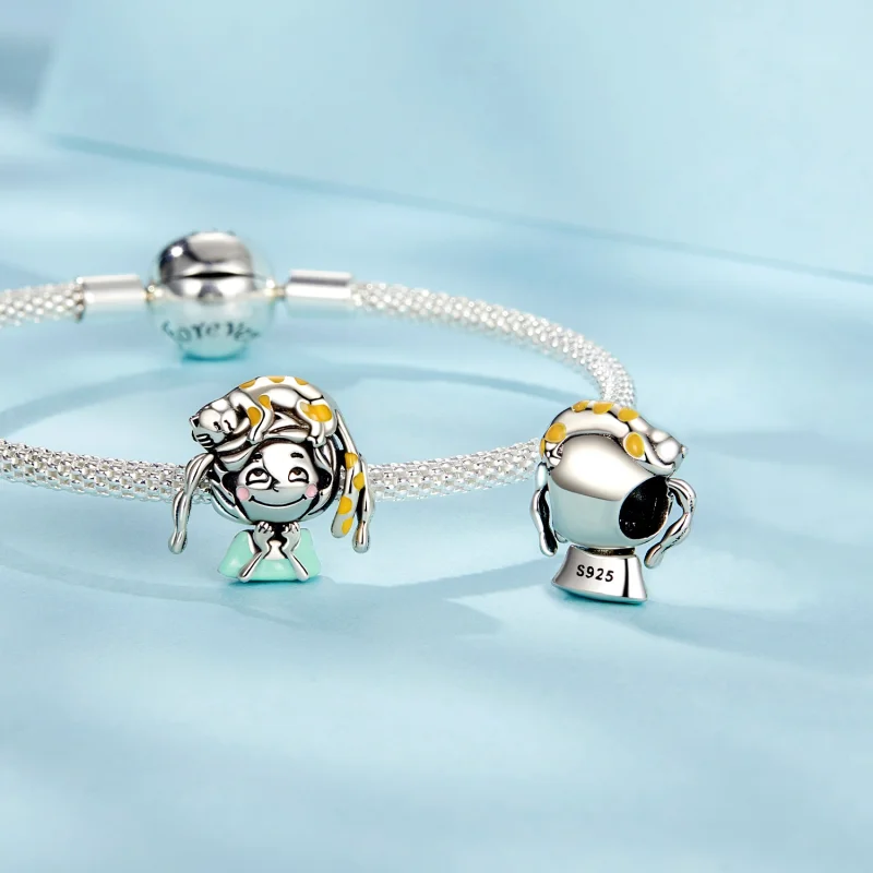 (Bild für) PANDORA Style Katzenmädchen Perlen - SCC2719 - Ansicht 4