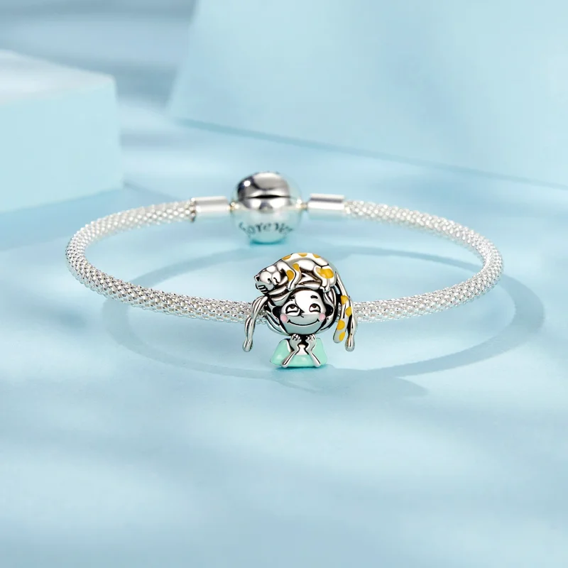 (Bild für) PANDORA Style Katzenmädchen Perlen - SCC2719 - Ansicht 5
