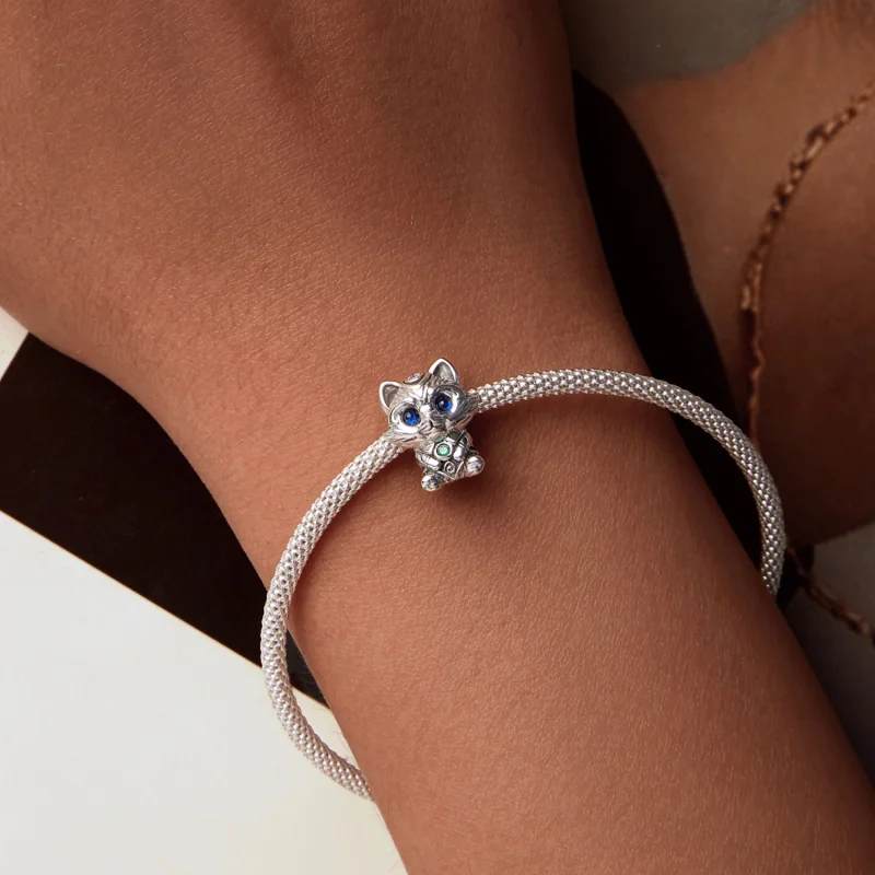 (Bild für) PANDORA Style Kleine Waschbär-Perle - SCC2757 - Ansicht 7