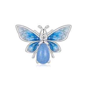 (Bild für) PANDORA Style Leuchtende Blaue Bienen-Anhänger - SCC2734