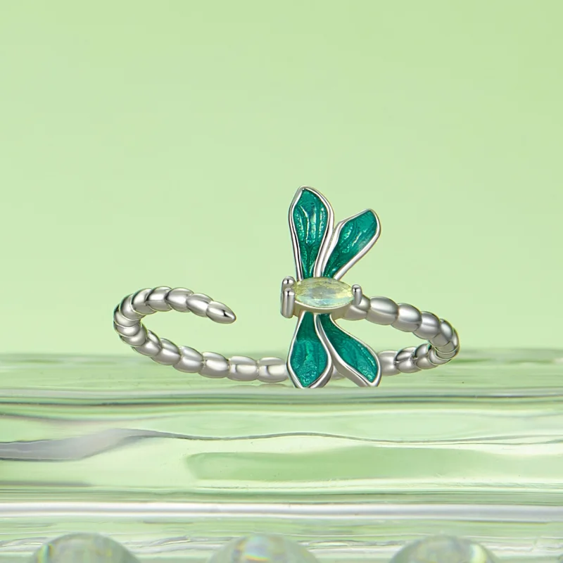 (Bild für) PANDORA Style Libelle Offener Ring - BSR537-E - Ansicht 2